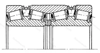 Подшипник 510034 размер 533x810x450 от производителя  FAG