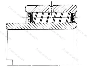Подшипник  15744 размер 220x380x175/240 от производителя  ГПЗ-1