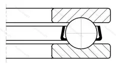 Модификация подшипника 6-8228Л размер 140x200x46 ГПЗ-23