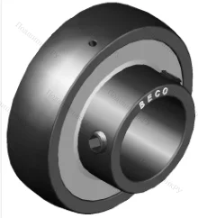 Высокотемпературный корпусной подшипник UC 208 BHTS ZZ 280° BECO в Севастополе
