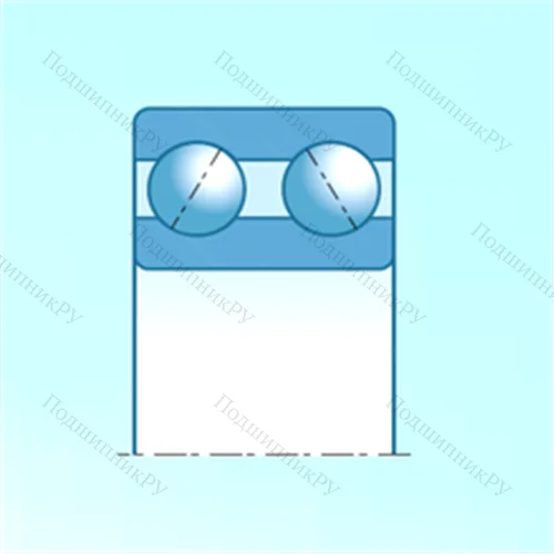 Подшипник шариковый радиально-упорный TS 2-DF 1402 от производителя  NTN Подшипник шариковый радиально-упорный TS 2-DF 1402 от производителя  NTN