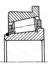 Подшипник  33014R (3067114) размер 70x110x31 от производителя  SKF Подшипник  33014R (3067114) размер 70x110x31 от производителя  SKF