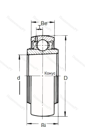Корпусный подшипник UK 312 в Севастополе