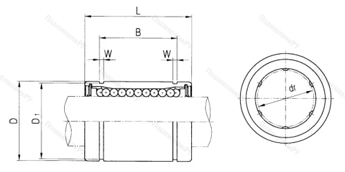 Подшипник LM 16 UU в Севастополе