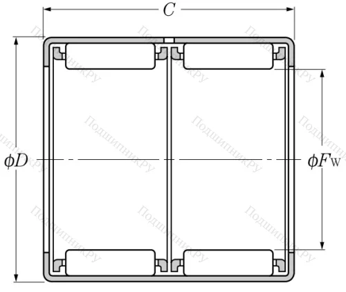 Подшипник HK 1522 AS 1 ZW в Севастополе