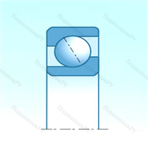 Подшипник шариковый радиально-упорный 2LA-BNS 014CLLBG/GNP 42 от производителя  NTN