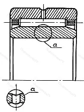 Подшипник  244808 размер 40x62x35