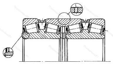 Подшипник  779/530 размер 530x710x398 от производителя  ГПЗ-9 Подшипник  779/530 размер 530x710x398 от производителя  ГПЗ-9