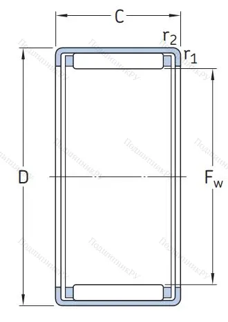 Подшипник 941/20 (HK 202614) в Севастополе