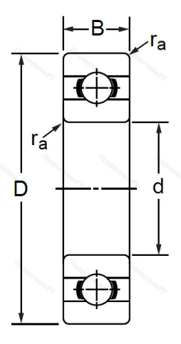 Дюймовый шариковый подшипник RLS 10 (LJ 1.1/4) в Севастополе