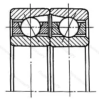 Модификация подшипника 6-366340А3КЛ1 размер 200x420x160 от производителя  ГПЗ-23 Модификация подшипника 6-366340А3КЛ1 размер 200x420x160 от производителя  ГПЗ-23