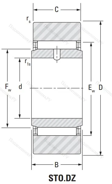 Подшипник STO 6 DZ от производителя  KOYO