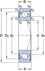 Подшипник S 7024 CE/HCP 4A в Севастополе