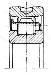 Подшипник  402310 размер 50x110x27 от производителя  ГПЗ-10