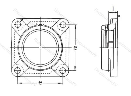 Подшипниковый корпус  F 208 (ASAHI) в Севастополе