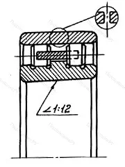 Модификация подшипника 3182134 размер 170x260x67 от производителя  CRAFT