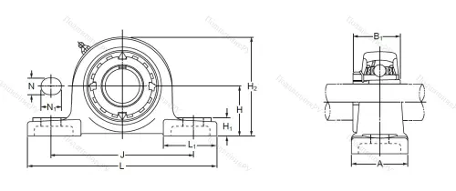 Подшипниковый узел UKP 216 в Севастополе Подшипниковый узел UKP 216 в Севастополе
