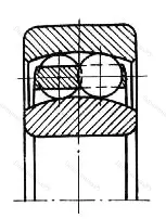 Подшипник  951711 размер 55x90x20