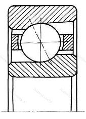 Подшипник 7202BTN 9 размер 15x35x11 от производителя  SKF