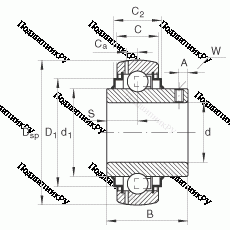 Подшипник GYE 75-KRR-B в Севастополе