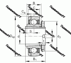 Подшипник GSH 40-2RSR-B в Севастополе